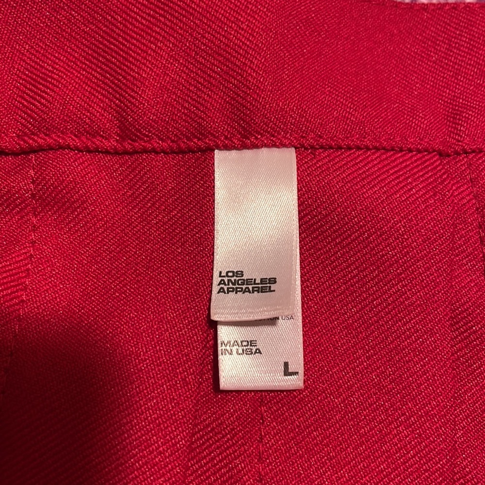 ‼️DO NOT BUY!! ITEM SOLD! CHERRY RED AMERICAN APPAREL TENNIS SKIRT - Picture 4 of 4
